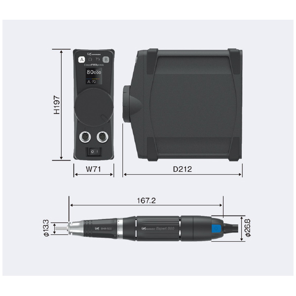 （株）ナカニシ EmaxPROgress コンパクトトルクセット コンパクトトルクセット EP50C-HR-230 ｺﾝﾊﾟｸﾄﾄﾙｸｾｯﾄ