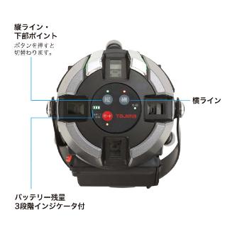 （株）ＴＪＭデザイン レーザー墨出し器 ゼログリーン ZEROG2 レーザー墨出し器　ゼログリーン ZEROG2LS-KJCSET