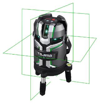 （株）ＴＪＭデザイン レーザー墨出し器 ゼログリーン ZEROG2 レーザー墨出し器　ゼログリーン ZEROG2LSN-KJC