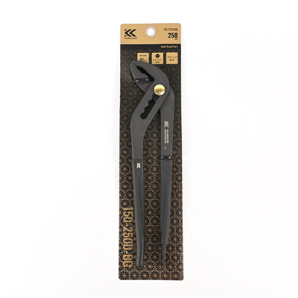 フジ矢（株） ウォーターポンププライヤー 150 ウォーターポンププライヤー（黒金） 150-250D-BG