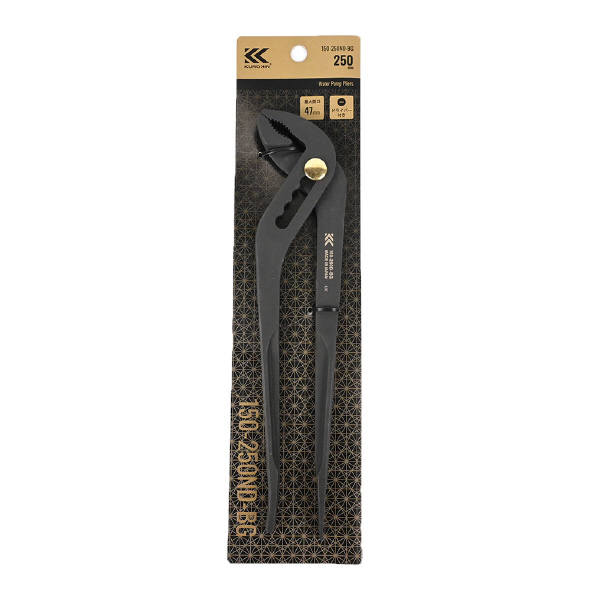 フジ矢（株） ウォーターポンププライヤー 150 ウォーターポンププライヤー（黒金） 150-250ND-BG