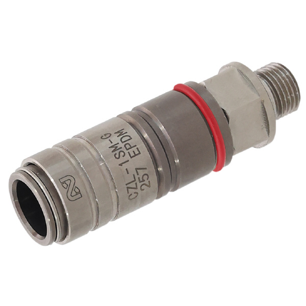 日東工器（株） コンパクトゼロスピルカプラ SM コンパクトゼロスピルカプラ　真ちゅう製 CZL-1SM-G BRASS EPDM