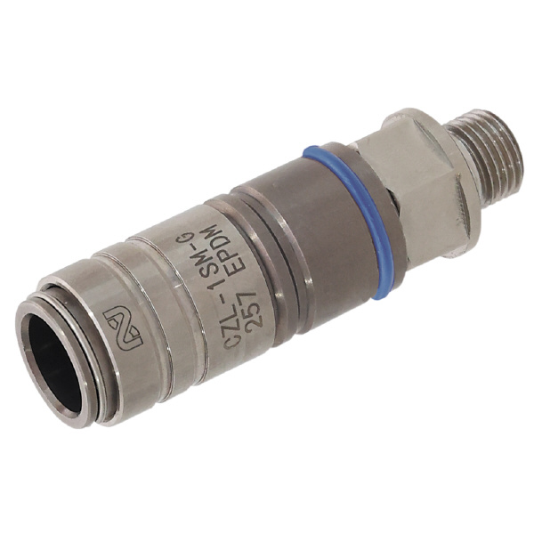 日東工器（株） コンパクトゼロスピルカプラ SM コンパクトゼロスピルカプラ　真ちゅう製 CZL-1SM-G BRASS EPDM