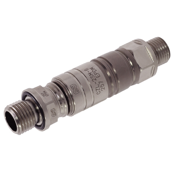 日東工器（株） コンパクトゼロスピルカプラ SM コンパクトゼロスピルカプラ　真ちゅう製 CZL-2SM-G BRASS EPDM