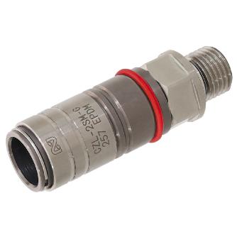 日東工器（株） コンパクトゼロスピルカプラ SM コンパクトゼロスピルカプラ　真ちゅう製 CZL-2SM-G BRASS EPDM