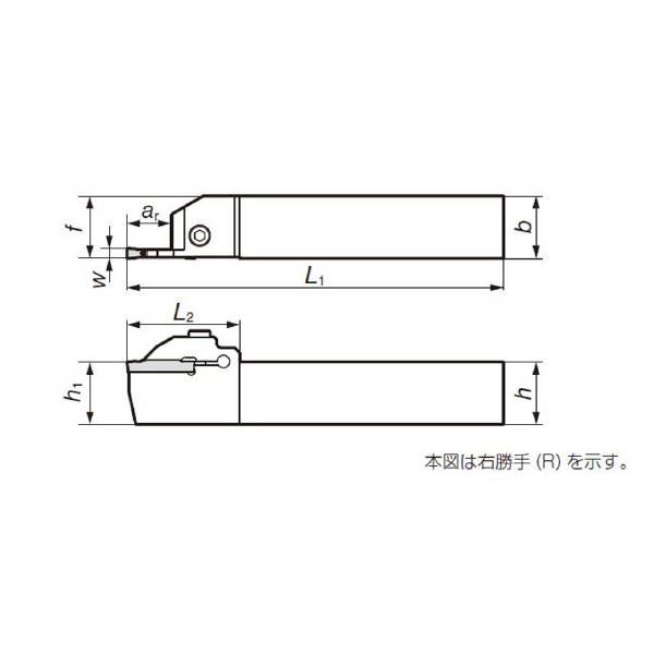 住友電気工業（株） SEC－溝入れバイト ホルダ GNDM ＳＥＣ－溝入れバイト　ホルダ GNDML2525M-210