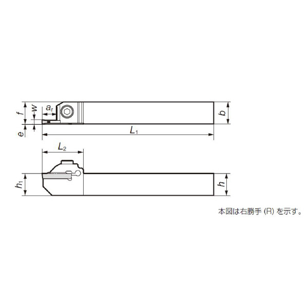 住友電気工業（株） SEC－溝入れバイト ホルダ GNDM ＳＥＣ－溝入れバイト　ホルダ GNDML1616JX-212