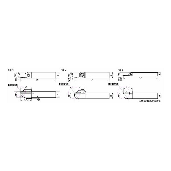 住友電気工業（株） SEC－溝入れバイト ホルダ GNDL ＳＥＣ－溝入れバイト　ホルダ GNDLL1616JX-316