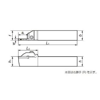 住友電気工業（株） SEC－溝入れバイト ホルダ GNDL ＳＥＣ－溝入れバイト　ホルダ GNDLL3232P-425