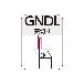 住友電気工業（株） SEC－溝入れバイト ホルダ GNDL ＳＥＣ－溝入れバイト　ホルダ GNDLL3232P-425