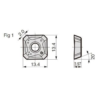 住友電気工業（株） カッタチップ SEET-L カッタチップ SEET13T3AGFR-L DL1000