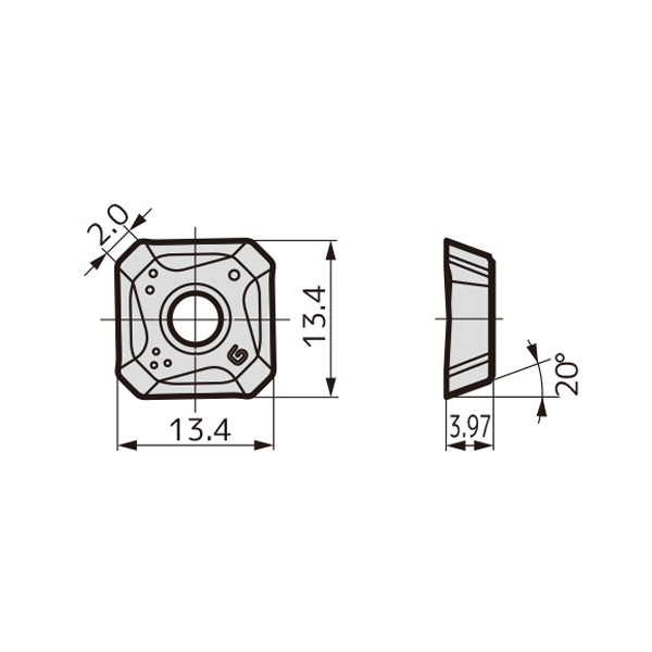 住友電気工業（株） カッタチップ SEMT-H カッタチップ SEMT13T3AGSR-H ACK300