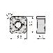 住友電気工業（株） カッタチップ SNET-FG カッタチップ SNET13T6ANER-FG ACM300