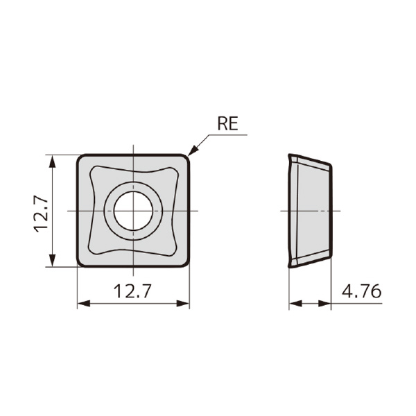 住友電気工業（株） カッタチップ SOMT-H カッタチップ SOMT120408PDER-H ACM300