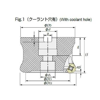 （株）ＭＯＬＤＩＮＯ アルファ デュアルフェースミル ASDF アルファ　デュアルフェースミル ASDF5100R-5U