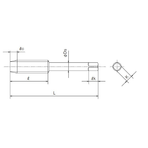 オーエスジー（株） ハンドタップ インサートねじ用 メートルねじ HL-HT ハンドタップ HL-HT H 1b #2 M2X0.4