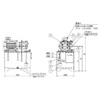 ダイキン工業（株） 油圧ユニットパック ND 油圧ユニットパック ND89-201-50