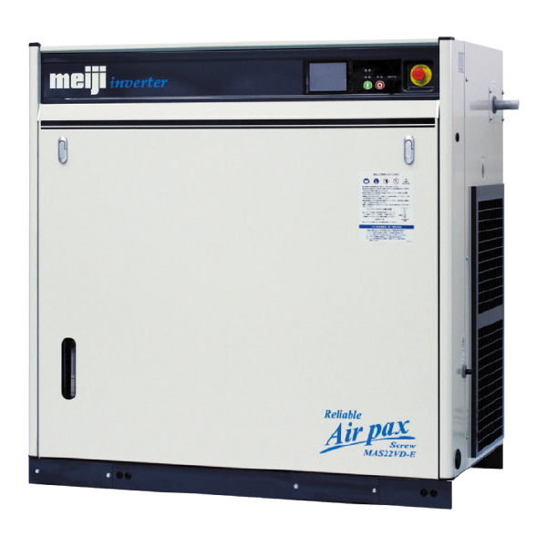 （株）明治機械製作所 スクリュ 三相 M付 E型 MAS スクリュ　三相　Ｍ付　Ｅ型 MAS22V-E