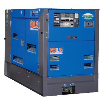 デンヨー（株） ディーゼルエンジン発電機 エコベース機 DCA ディーゼルエンジン発電機 DCA-60LSIE