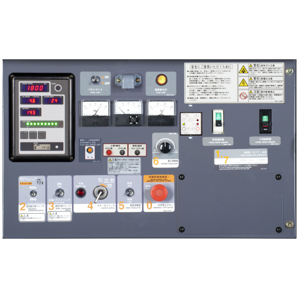 デンヨー（株） 極超低騒音型発電機 DCA 極超低騒音型発電機 DCA-60USIE