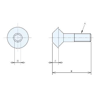 （株）ナベヤ Qーロックエレメント ボルト QLK Ｑ－ロックエレメント　ボルト QLK10B