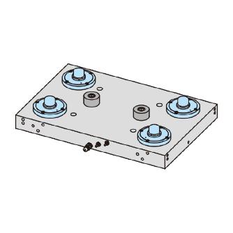 （株）ナベヤ Qーロック内蔵プレート本体(油圧) MCQ Ｑ－ロック内蔵プレート本体（油圧） MCQ1060H