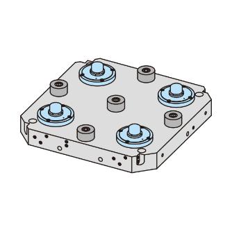 （株）ナベヤ Qーロック内蔵マシンパレット本体(油圧) MCQH Ｑ－ロック内蔵マシンパレット本体（油圧） MCQH630
