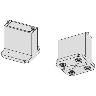 （株）ナベヤ Qーロック内蔵マシンパレット(2面油圧) TBS Ｑ－ロック内蔵マシンパレット（２面油圧） TBS04S-15035Q