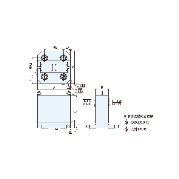 （株）ナベヤ Qーロック内蔵マシンパレット(2面油圧) TBS Ｑ－ロック内蔵マシンパレット（２面油圧） TBS06S-20060Q