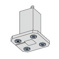 （株）ナベヤ Qーロック内蔵マシンパレット(4面油圧) TBS