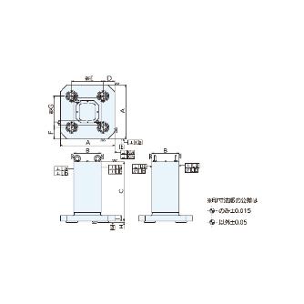 （株）ナベヤ Qーロック内蔵マシンパレット(4面油圧) TBS Ｑ－ロック内蔵マシンパレット（４面油圧） TBS04-20045Q