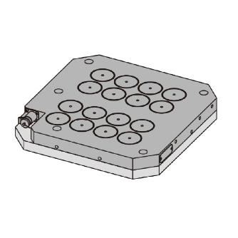 （株）ナベヤ 2面イケール用交換プレートMGチャック付 MTBP ２面イケール用交換プレートＭＧチャック付 MTBP500HD70S-QPL