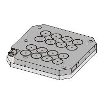 （株）ナベヤ 2面イケール用交換プレートMGチャック付 MTBP