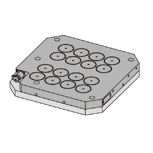 （株）ナベヤ 2面イケール用交換プレートMGチャック付 MTBP ２面イケール用交換プレートＭＧチャック付 MTBP630HD70S-QPL