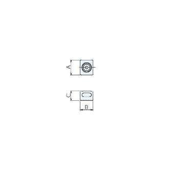 （株）ナベヤ クサビクランプ2 固定ブロック KCS クサビクランプ２　固定ブロック KCS12-KB