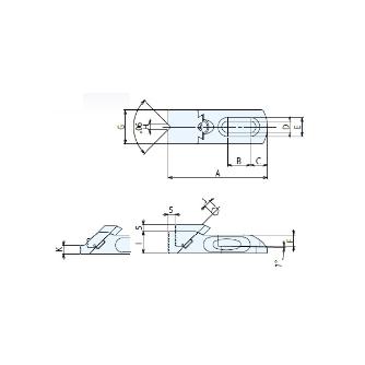 （株）ナベヤ トウアジャストクランプ2 ロング TAL トウアジャストクランプ２　ロング TAL08-1