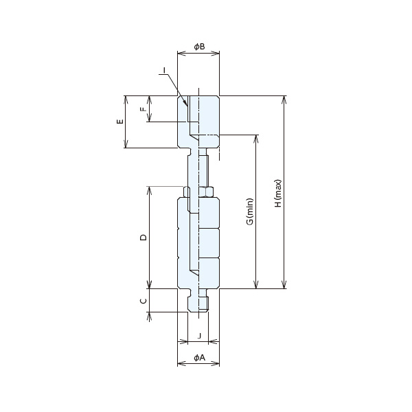 （株）ナベヤ アルミスクリュージャッキ ASJ アルミスクリュージャッキ ASJ-95B-8