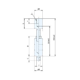 （株）ナベヤ アルミスクリュージャッキ ASJ アルミスクリュージャッキ ASJ-140B-8