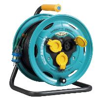 （株）ハタヤリミテッド 屋外用業務用戦力リール 漏電遮断器(接地付・3.5mm2極太ケーブル仕様)