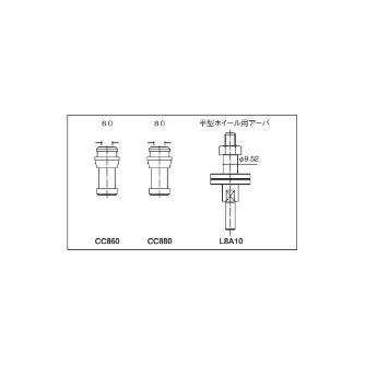 日本精密機械工作（株） コレットチャック CC コレットチャック　φ６ CC860