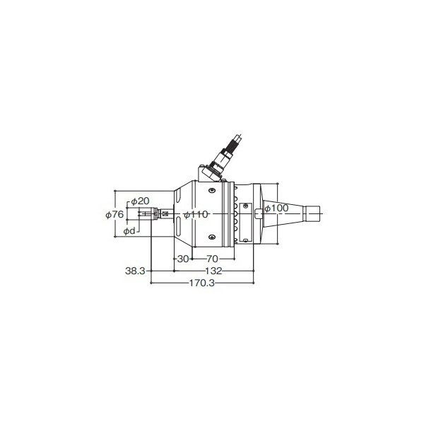日本精密機械工作（株） モーターユニット h4スピンドル HSM モーターユニット　ｈ４スピンドル HSM-2550