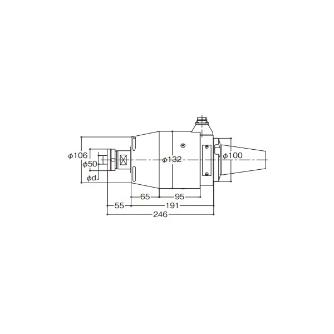 日本精密機械工作（株） モーターユニット h4スピンドル HSM モーターユニット　ｈ４スピンドル HSM-3400