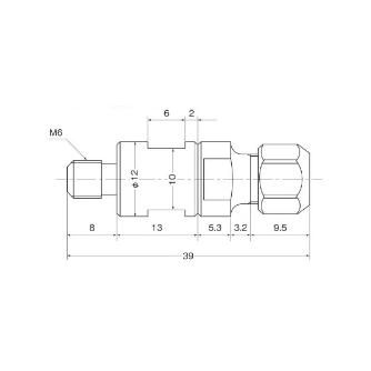 日本精密機械工作（株） LS－45用 ツールチャック Q ツールチャック　φ２／ＬＳ－４５用 Q8803
