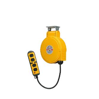 （株）ハタヤリミテッド コードマックMS 100V ストッパーフリータイプ(接地付) コードマックＭＳ CBS-F082QK