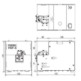 （株）ベッセル スクリューフィーダー VSF-5 スクリューフィーダー VSF-5