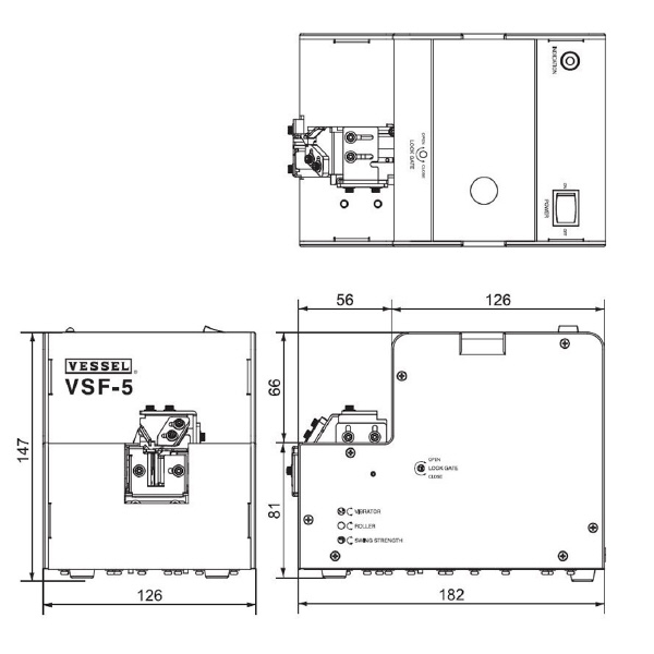 （株）ベッセル スクリューフィーダー VSF-5 スクリューフィーダー VSF-5