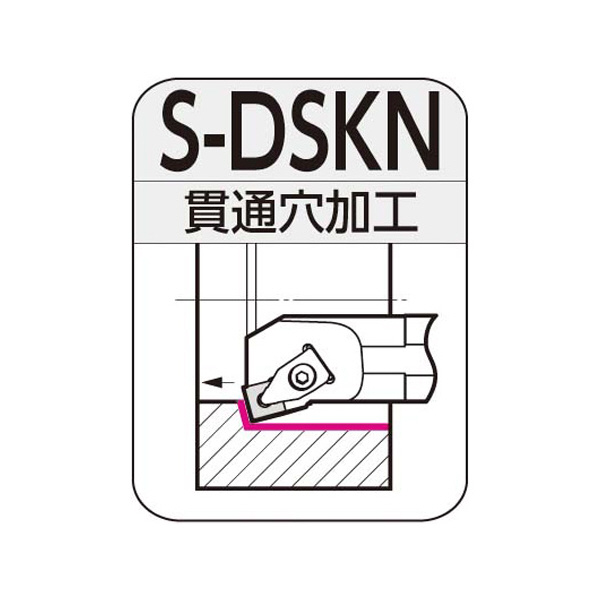 住友電気工業（株） SEC－ボーリングバイト S-DSKN ＳＥＣ－ボーリングバイト S40T-DSKNL1204-50