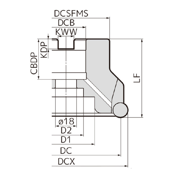 住友電気工業（株） SEC－ウェーブラジアスミル カッタ RSXF-R ＳＥＣ－ウェーブラジアスミル　カッタ RSXF20100R