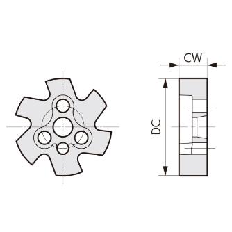 住友電気工業（株） SumiReamer チップ SRG ＳｕｍｉＲｅａｍｅｒ　チップ SRG16.0H7-A01-T1212R1
