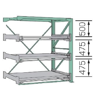 ムラテックＫＤＳ（株） スライドラック SSR10 スライドラック SSR10-2012(3FR)